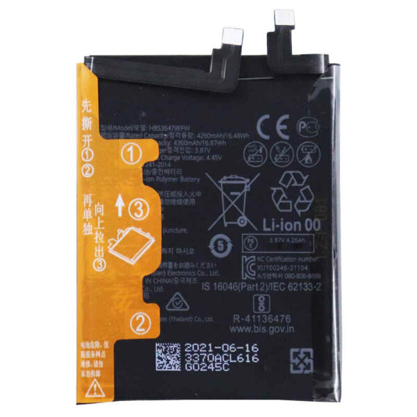 Huawei P50 Battery Replacement Price in Kenya-001-Phone View Kenya