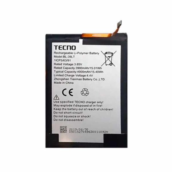 Tecno Pop 20 Pro Battery Replacement - Image 3